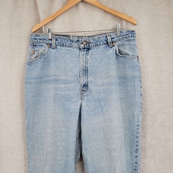 Levi's 9922 Vintage 90's Orange Tab Women's Plus Size 18 Long Flawed - Picture 2 of 15